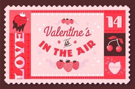 Valentines Day Promotion Design, Corporate Valentines Day, Valentines Day Poster Design Graphics, Valentines Nails Ideas, Valentine's Day Poster Design, Romantic Pics, Snoopy Valentine's Day, San Valentin Vector, Valentines Gift For Boyfriend