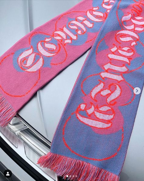 Scarf Graphic Design, Football Scarf Design, Graphic Scarf, Football Scarf, Super Scarf, Flat Lay Photos, Design Scarf, Riso Print, Tshirt Design Inspiration