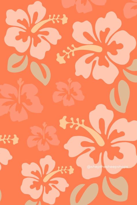 pastel summery orange hibiscus patterned background 

#hibiscus #hibiscusbackground #coconutgirlaesthetic #tropicalbackground #aestheticbackground #trendyhibiscusbackground #trendyaestheticwallpapers #2000sbeachgirlaesthetic Summer Flowers Aesthetic Wallpaper, Hawaii Flower Drawing Simple, Hibiscus Flower Aesthetic Drawing, Aesthetic Hibiscus Wallpaper, Hawaiian Wallpaper Iphone Aesthetic, Hawian Flower Wallpaper, Beachy Wallpaper Aesthetic, Hawaiian Flower Wallpaper Iphone, Pink Hawaiian Flowers Wallpaper