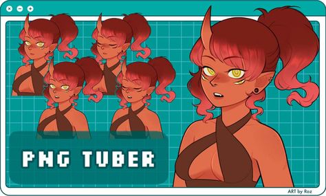 Png Tuber Expression Sheet, Png Tuber Reference, How To Make A Png Tuber, Png Tuber Ideas, Png Tuber Avatar Base, Vtuber Tutorial, Opposite Art, Png Tuber Model, Chibi Emoji