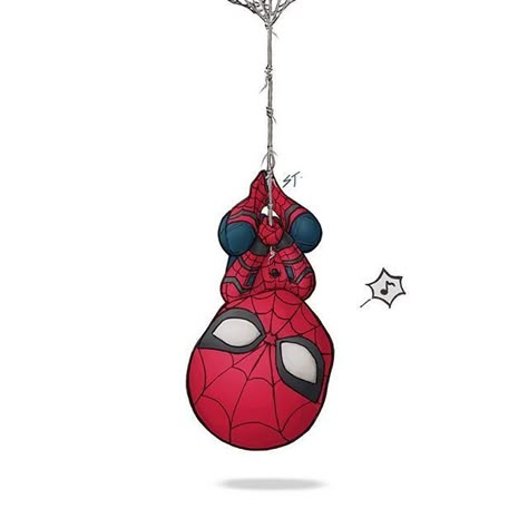 Chibi Spiderman, Spiderman Tattoo, Photo Captions, Chibi Marvel, Avengers Cartoon, Baby Spiderman, Spiderman Cartoon, Spiderman Drawing, Marvel Drawings