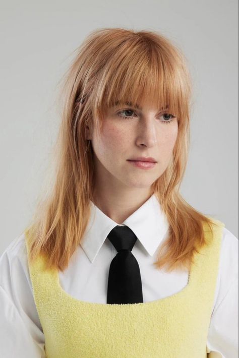 Hayley Williams Bangs, Haley Williams Hair, Hayley Williams Hair, Hayley Wiliams, Hayley Paramore, Paramore Hayley Williams, Copper Blonde, Personal Image, Hayley Williams