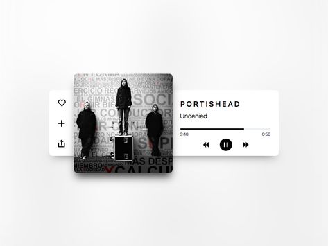 Music player Iphone Music Player, Music App Design, Music Player Design, Blog Layout Design, Iphone Music, Magazine Layout Design, Daily Ui, 카드 디자인, Editing Inspiration