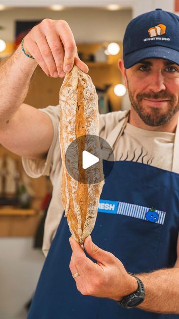 Andy Hay on Instagram: "Follow @andyseastcoastkitchen_ for more fun and approachable recipes.
•
You are going to feel like a professional French baker after you make this simple 4 ingredients, no knead homemade baguette. There are few things better on this planet that a freshly made baguette, and when you finish reading this recipe you are going to have know how to make them at home with 4 ingredients and about 20 minutes of actual work. Prepare yourself as today you are going to learn how to make an easy Paris Baguette at home. Life will never be the same.
•
Comment “Recipe” below for the full recipe sent to you
•
#baguette #bread #food #foodporn #sourdough #bakery #croissant #boulangerie #instafood #foodie #homemade #bags" Baguette Recipes Dinner, How To Make A Baguette, Easy Baguette Recipe Simple, Feel Good Foodie Recipes, Baquette Bread Recipes, Homemade Baguette Recipe, Homemade Baguette, Bakery Croissant, French Baguette Recipe