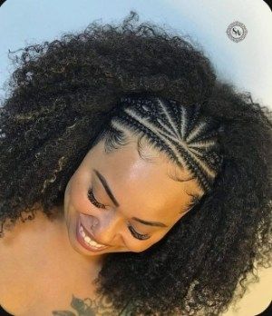 Stylish crochet braids hairstyles to consider this season. - Stylish Naija Braided Cornrow With Weave, Cornrow With Curly Weave, Cornrows And Curly Weave, Fulani Braids With Body Wave, Half Fulani Braids Half Curly, Corn Row Braids Half Up Half Down, Zig Zag Cornrows Braids With Curls, Half Cornrow Styles, Half Cornrows Half Curly Natural Hair