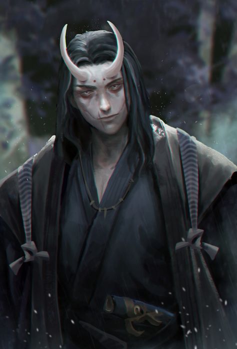 Victarion Greyjoy, Oni Art, Sloth Art, Fantasy Portraits, 7 Deadly Sins, Samurai Art, Korean Art, Cyberpunk Art, Fantasy Rpg