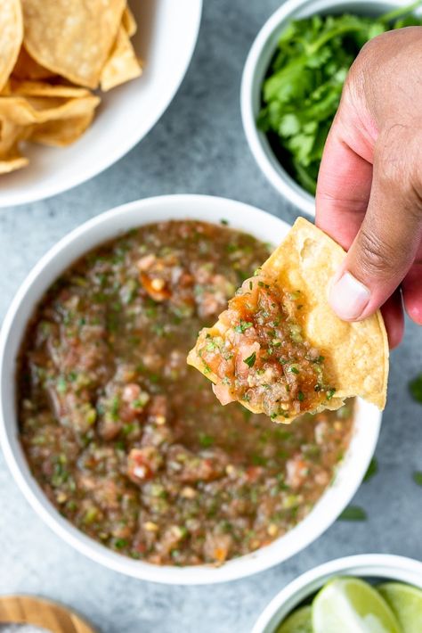 Best Ever Salsa Fresca - Beauty and the Bench Press Salsa Fresca Recipe, Paleo Mexican, Best Salsa Recipe, Best Salsa, Chicken Sheet Pan, Cafe Rio, Mexican Salsa, Salsa Fresca, Mild Salsa