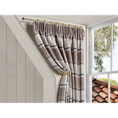 Cotswold House, Dormer Window, Window Curtain Rods, Dormer Windows, Curtain Rails, Exclusive Home, Window Dressings, Christmas Dining, Garden Storage