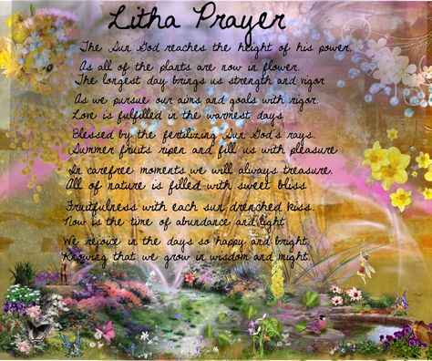 A Litha Prayer Litha Prayer, Summer Solstace, Litha Correspondences, Litha Aesthetic Pagan, Litha Journal Prompts, Litha Southern Hemisphere, Litha Affirmation, Summer Equinox, Summer Solstice Ritual