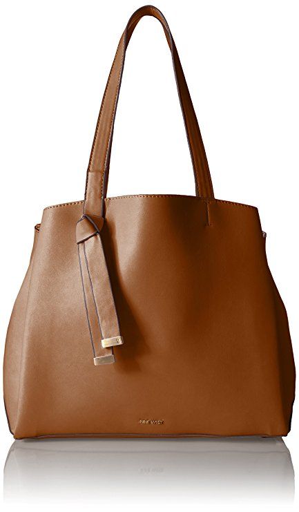 Nine West Gaya Tote, Cashmere/Platino: Handbags: Amazon.com Natural Clothing, Cute Tote Bags, Handbag Black, Shoulder Handbag, Large Tote, Popular Style, Bago, Nine West, Bourbon