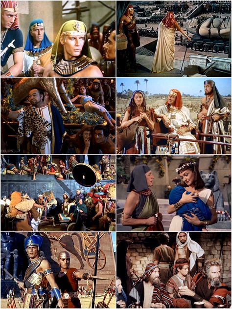 “The Ten Commandments” (Paramount, 1956). Comfort Movie, The Ten Commandments, Rare Historical Photos, Hollywood Film, Favorite Movie Quotes, Old Hollywood Movies, 10 Commandments, Ten Commandments, Hollywood Movies