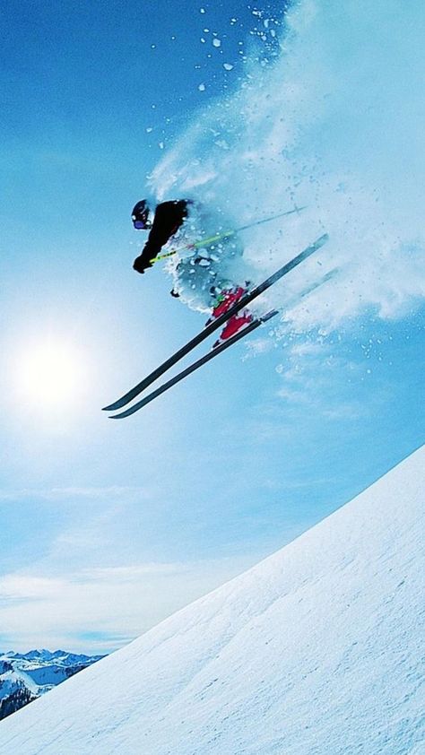 Exciting Skating Sports Mountain #iPhone #6 #plus #wallpaper Best Ski Resorts, Ski Holidays, Winter Sport, Sports Wallpapers, Snow Sports, Snow Skiing, Ski Trip, Extreme Sports, Winter Fun