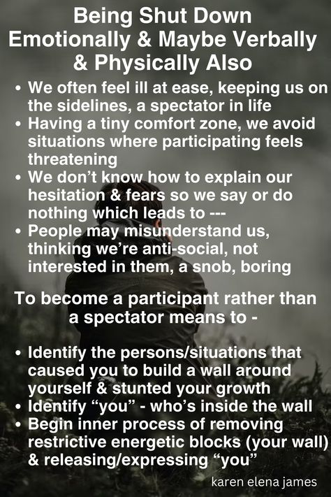 Shutting Down Emotionally, Repressed Emotions, Bullet Journal Mental Health, Feeling Inadequate, Sensitive People, Feeling Insecure, Meaningful Life, Mental And Emotional Health, What Makes You Happy