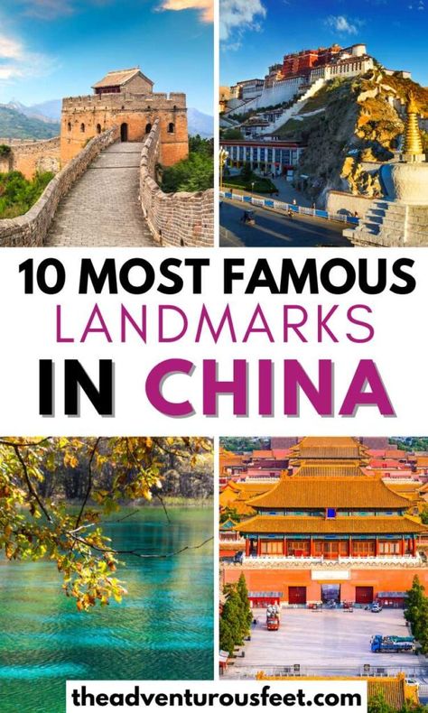 Are you looking for places to add to your China bucketlist? Here are the most famous landmarks in China that should be added.| Famous landmarks of China| famous Chinese landmarks to visit| iconic landmarks in China| monuments in China| famous Chinese monuments| famous places to visit in China| famous places in China| best places to travel in China| major tourist attractions in China | best places to visit in China| China landmarks| China top landmarks| China monuments China Tourist Attractions, China Places To Visit, China Monuments, Chinese Monuments, China Beautiful Places, Places To Visit In China, China Destinations, Dream Holidays, China Trip