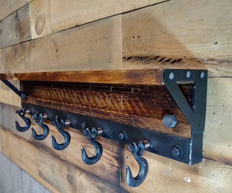 #Raw #Appeal #HomeStyle #InteriorInspo #the #Style #Industrial #of #Decor #Exploring #Garden #DecorTips Industrial Coat Hooks, Industrial Coat Rack, Metal Coat Hangers, Diy Dining Room Table, Logo Handmade, Wood Burning Techniques, Rustic Coat Rack, Vintage Coat Rack, Industrial Style Decor