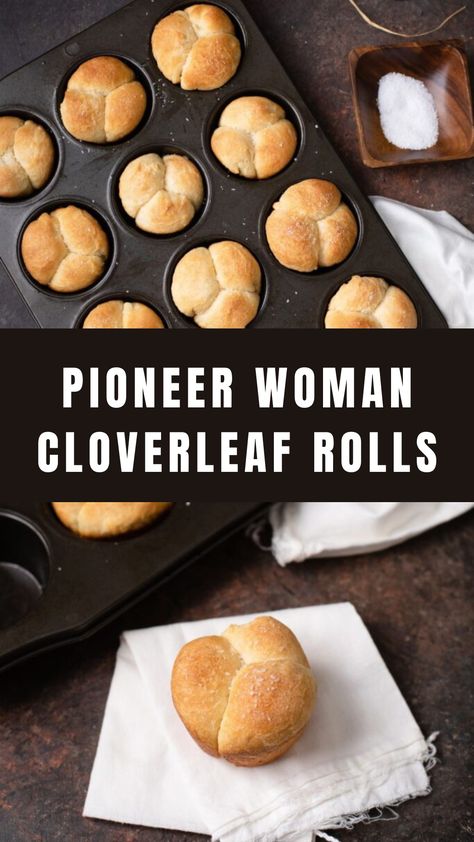 Pioneer Woman Cloverleaf Rolls Pioneer Woman Yeast Rolls, Clover Leaf Rolls Pioneer Woman, Clover Dinner Rolls, Dinner Rolls Recipe Active Dry Yeast, Pioneer Woman Dinner Rolls, Sweet Potato Rolls Pioneer Woman, Parker House Rolls Pioneer Woman, Parkerhouse Rolls Pioneer Woman, Pioneer Woman Sweet Potato Rolls