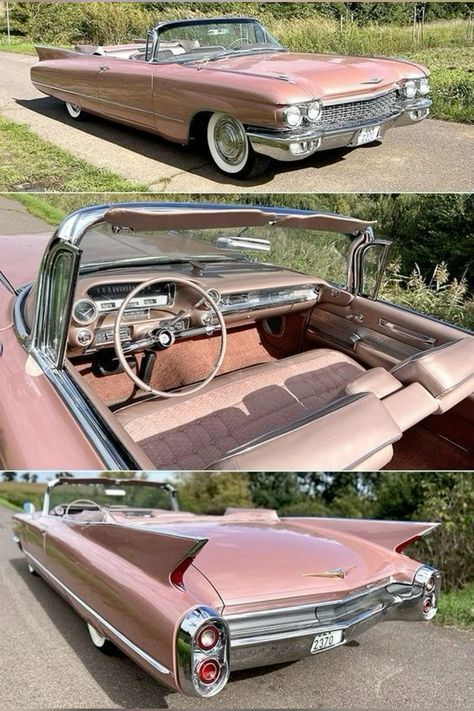 Pink Vintage Mustang, Old Fashioned Cars Vintage, Cute Old Cars, Convertable Cars Aesthetic, Old Cars Vintage, Oldschool Cars, 90s Cars, Modded Cars, Old Vintage Cars