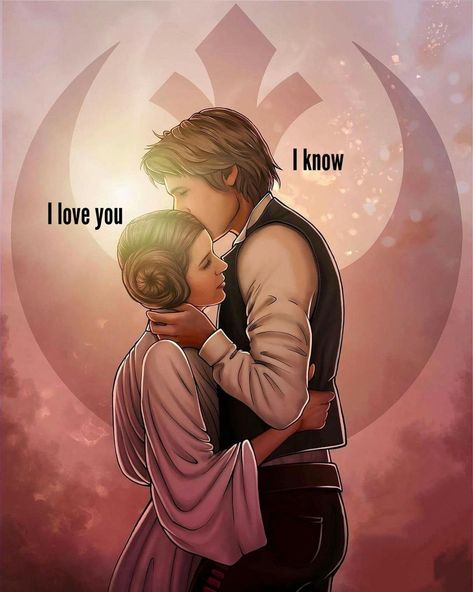 Leia And Han, Han Solo Leia, Star Wars Couples, Star Wars History, Nerd Chic, Han And Leia, Geek Girl, Candice King, Star Wars Love