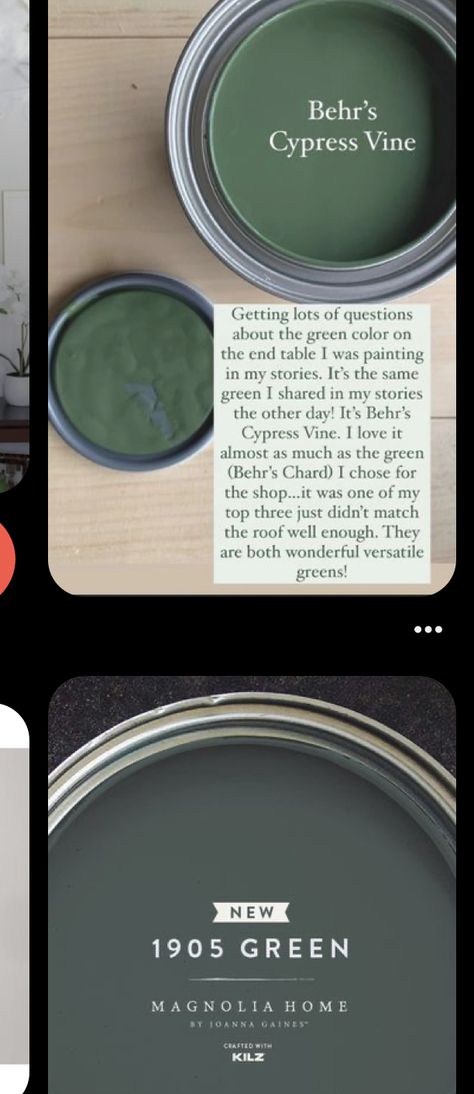 Cypress Vine Behr, Behr Green Paint Colors Bedrooms, Green Behr Paint Colors, Behr Cypress Vine, Green Paint Colors Bedroom, Cypress Vine, Behr Paint Colors, Paint Palettes, Cabin Kitchen