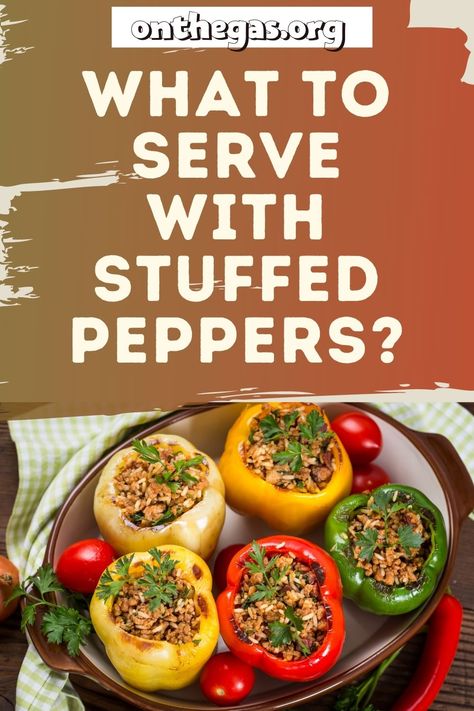 When you are struggling to think of something tasty to make along with your stuffed peppers, On The Gas is here to the rescue. We have some great foods you should serve with stuffed peppers. On The Gas is here to lend a helping hand. Enjoy your stuffed pepper casserole or cheesy pepper dish with one of these sides now, and enjoy the compliments from friends and family around the dinner table. #stuffedpepperssides #sidedishes #goodsides #yummysidedishes #sidedishideas What To Have With Stuffed Peppers, Side Dishes For Stuffed Bell Peppers, Sides With Stuffed Peppers, Side Dishes For Stuffed Peppers, Stuffed Pepper Sides, Sides For Stuffed Bell Peppers, What To Serve With Stuffed Peppers, Sides For Stuffed Peppers, Seasoned Potato Wedges