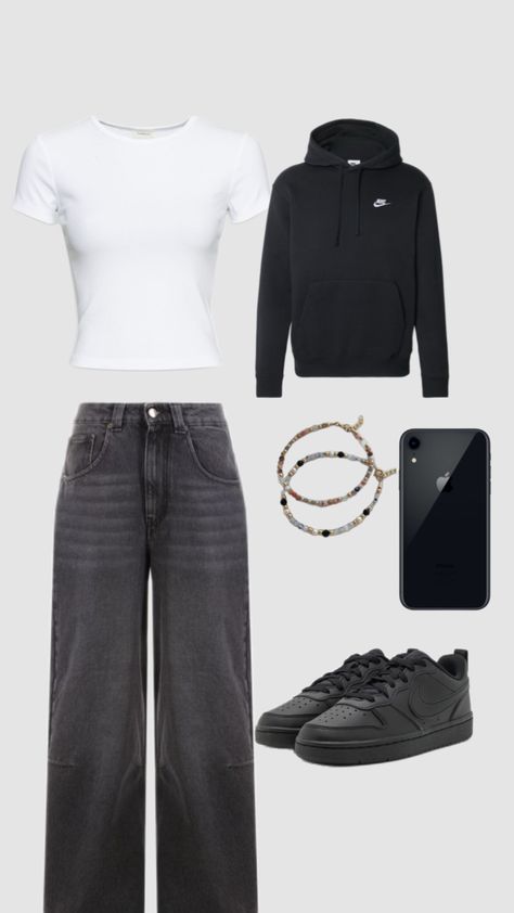 #monpremiershuffle #myfirstshuffle How To Style Black Air Force 1 Women, Air Force 1 Black Outfit Woman, How To Style Black Air Force 1, Outfit Air Force 1 Black, Outfits With Black Air Forces, Styling Air Force 1 Women, Black Air Force 1 Outfit Women, Black Air Force 1 Outfit, Air Force 1 Outfit Woman