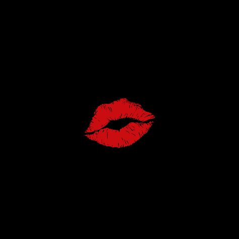 Kiss Mark Black Background, Kiss Pfp, Kiss Names, Kiss Logo, Lip Kiss, Kiss Mark, Dark Red Lips, Red Icons, Lip Wallpaper