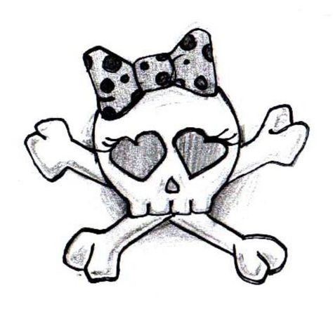 Meet your Posher, Shelley Cranium Tattoo, Girly Skull Tattoos, Small Skull Tattoo, Voodoo Doll Tattoo, Skull Girl Tattoo, Doll Tattoo, Bone Tattoos, Sugar Skull Tattoos, Simple Tattoo Designs