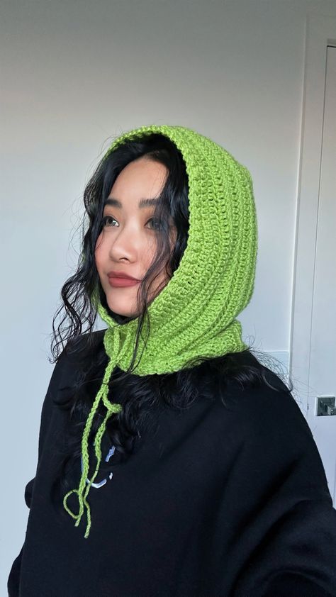 Crochet Hood Balaclava, Beginner Crochet Balaclava, Crochet Granny Square Balaclava Pattern, Balaclava Pattern Crochet Free, Chunky Crochet Balaclava, How To Make A Balaclava Crochet, Chunky Crochet Balaclava Pattern Free, Crochet Balaclava Hood, Crochet Pattern Balaclava