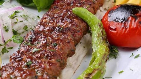 Turkish Adana Kebab Recipe, Adana Kebab Recipe, Adana Kebab, Kebab Recipe, Visit Turkey, Kebab Recipes, Kebabs, Turkey Breast, Turkey Recipes