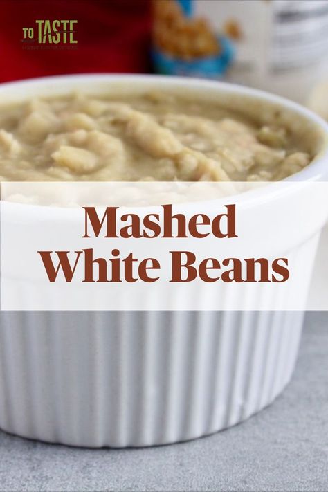 White Beans Recipe, White Bean Recipes, More Nutrition, Bean Salsa, Beans Recipe, White Bean, Culinary Skills, Salsa Verde, Refried Beans