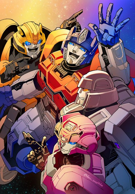 Bumblebee Wallpaper Transformers, Transformers Animated Wallpaper, Transformers One Wallpaper, Bumble Bee And Optimus Prime, 80s Transformers, Beast Wars Megatron, Till All Are One, Transformer Drawing, Transformers Bayverse