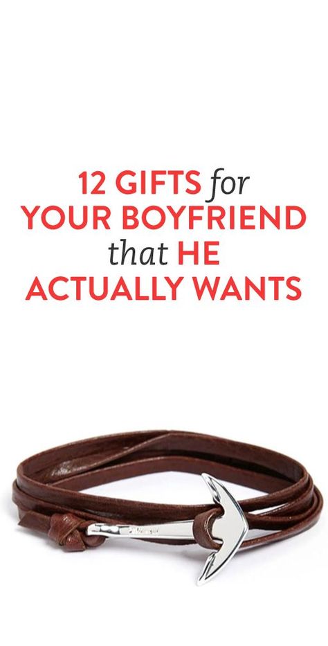 12 Gifts for Your Boyfriend That He Actually Wants Jewelry Gifts For Boyfriend, Diy Bracelets For Guys, Bracelet For Boyfriend, Diy Bracelets For Boyfriend, Diy Projects For Boyfriend, Mens Bracelet Diy, Anniversary Gift Ideas For Him Boyfriend, Bracelets For Boyfriend, One Year Anniversary Gifts