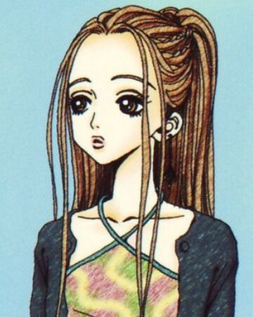 Miu Shinoda | Nana Wiki | Fandom A Drawing, A Girl, Hair, Anime, Pink, Blue, Black