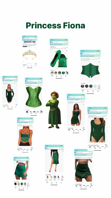 Fiona Costume, Princess Fiona, Costume Ideas, Halloween Costumes, Halloween