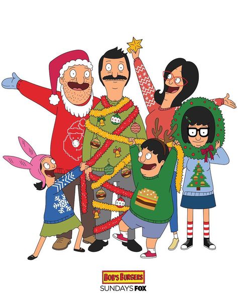 Bob's Burgers on Instagram: “Wishing you the Christmas of your dreams! ❤️” Bobs Burgers Christmas, Bobs Burgers Wallpaper, Bob Burgers, Bobs Burgers Funny, Belcher Family, Christmas Episodes, Tina Belcher, Bob's Burgers, Family Funny