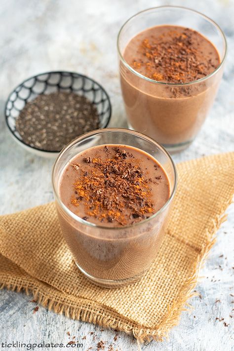 Chickpea Smoothie, Kid Friendly Smoothie Recipes, Kid Friendly Smoothies, Baby Smoothies, Cacao Smoothie, Toddler Smoothies, Almond Butter Smoothie, Rich Breakfast, Protein Rich Breakfast