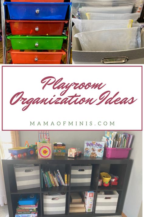 Puzzle Organizer, Playroom Organization Ideas, Puzzle Organization, Colorful Art Projects, Storing Toys, Basement Playroom, Box Puzzle, Kids' Playroom, Traditional Toys