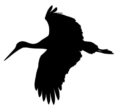 File:Stork silhouette.svg Stork Silhouette, Baby Silhouette, Linoleum Print, Linocut Art, Life Poster, Crazy Quilts, Silhouette Design, Wikimedia Commons, Rock Art