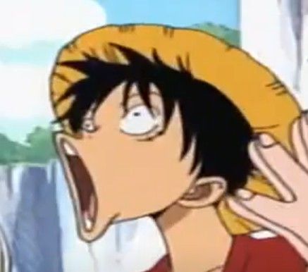 Luffy doing the pog face one piece Its Me, French Girl, Instagram Profile, One Piece, Memes, Funny, Anime, On Instagram, Instagram