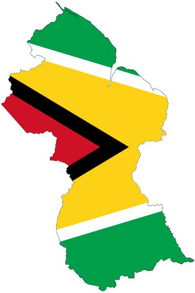 File:Flag-map of Guyana.svg - Wikimedia Commons Guyana Flag Tattoo, Guyana Tattoo, Guyanese Culture, Guyana Map, Guyana Food, South America Flag, Guyana Flag, Jamaica Outfits, Creepy Animals