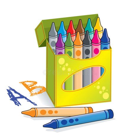 Crayon Logo, Box Of Crayons, Classroom Background, Teacher Classroom Decorations, English Learning Books, Crayola Crayons, Crayon Box, Logo Design Ideas, Cute Cartoon Drawings