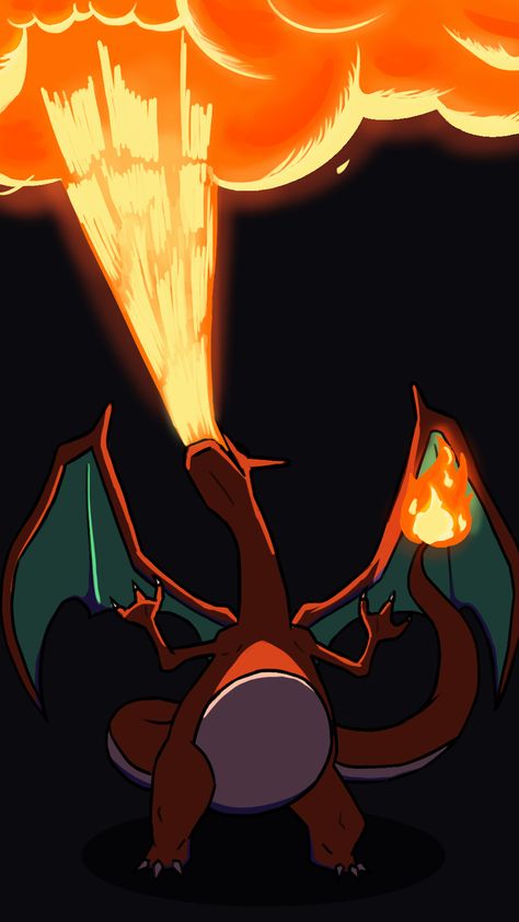 Charizard Background Explore more Atsuko Nishida, Charizard, Game Freak's, Japan, Lizardon wallpaper. https://www.whatspaper.com/charizard-background-3/ Charizard Wallpaper Iphone, Pokémon Wallpaper Iphone, Anime Nature Aesthetic, Pokemon Wallpaper Hd 4k, Charmander Wallpaper, Pokemon Iphone Wallpaper, Fire Dragon Art, Charizard Wallpaper, Wallpaper Pokemon