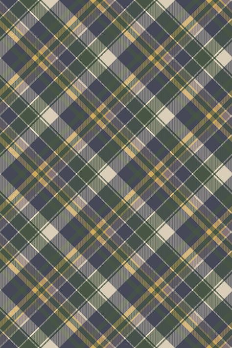 Green blue classic check plaid seamless pattern. Vector illustration.