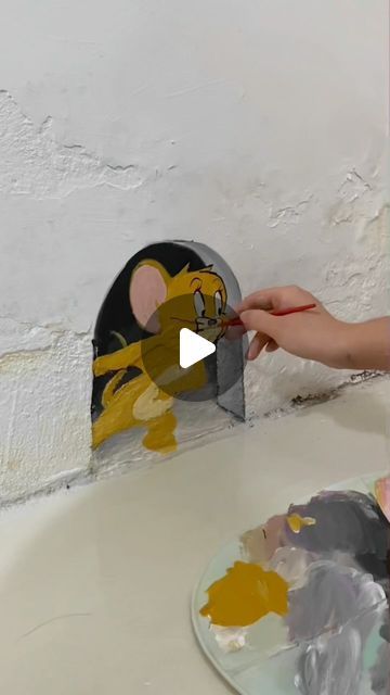 Spongebob Sketches, Tom And Jerry Painting, Jerry From Tom And Jerry, Patrick From Spongebob, Tom And Jerry Drawing, Spongebob Art, 3d Murals, Spongebob Painting, Spongebob Patrick