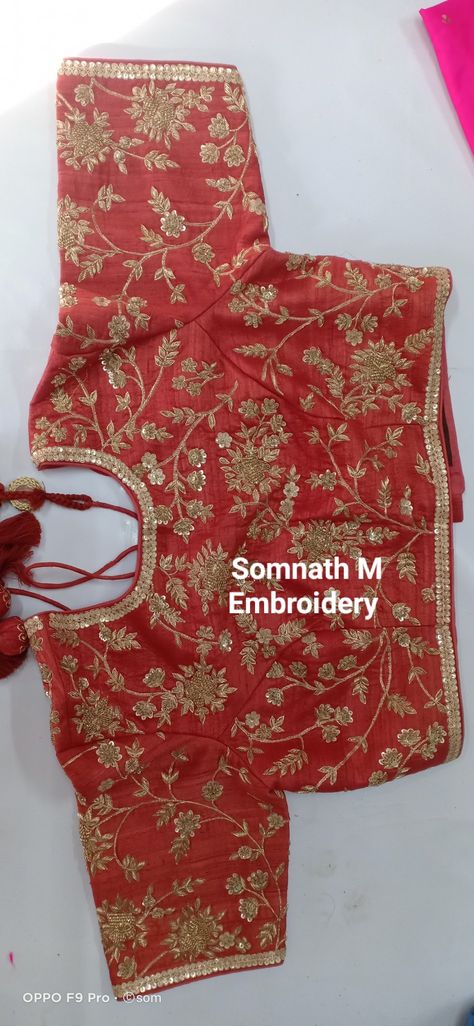 Zardozi marori work Marori Work Embroidery, Sabyasachi Blouse, Marori Work, Sari Blouses, Sari Blouse, Embroidery Motifs, Indian Clothes, Blouse Design, Indian Outfits