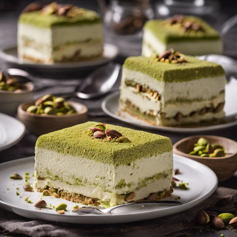 PISTACHIO TIRAMISU: A TWIST ON A CLASSIC - Cooking Italians Pistachio Tiramisu Recipe, Pistachio Tiramisu, Best Tiramisu Recipe, Pistachio Cheesecake, Pistachio Dessert, Pistachio Recipes, Stanley Tucci, Mascarpone Cream, Italian Dessert