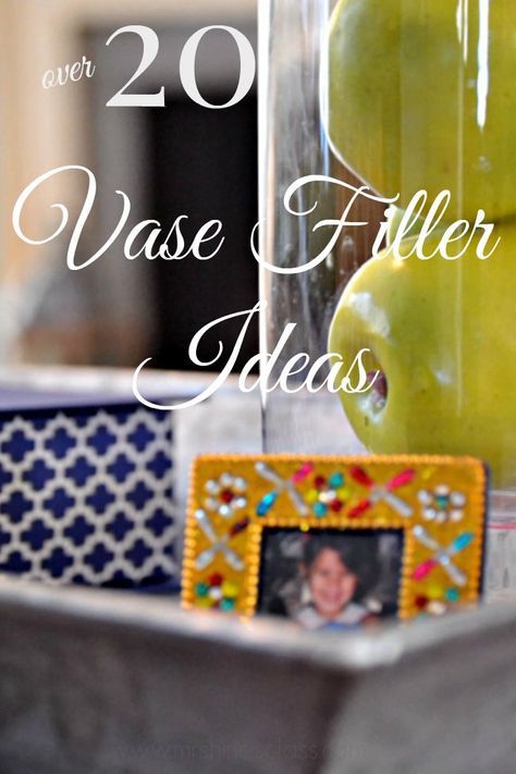 Vase Filler Ideas Everyday, Spring Vase Filler Ideas, Clear Vase Filler Ideas, Glass Vase Filler Ideas, Glass Vases Decor Ideas, Jar Filler Ideas, Vase Filler Ideas, Styling 101, Filler Ideas