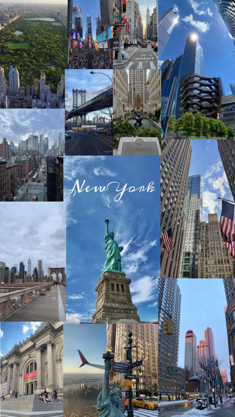 🗽🗽 Vision Board Examples, New York Wallpaper, Vision Board Wallpaper, Us When, New York Aesthetic, New York Life, Dream City, Travel Images, Online Group