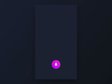 Voice Control mic ui motion interaction ios app animation control voice Micro Interaction, App Animation, Ui Buttons, Voice App, Video Websites, Mail Icon, Voice Recognition, Dashboard Ui, Voice Assistant