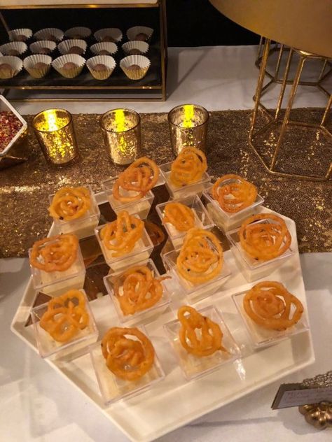 Indian Catering Food Displays, Snacks Item, Chaat Party, Hamper Packing, Diwali Night, Food In New York, Easy Indian Dessert Recipes, Easy Indian Dessert, Food Hamper